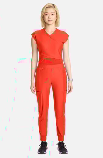 Women's Knit Cargo Jogger Scrub Pant Women's Knit Cargo Jogger Scrub Pant