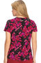 Clearance Women's Early Energy Brush Stroke Floral Print Scrub Top, , large