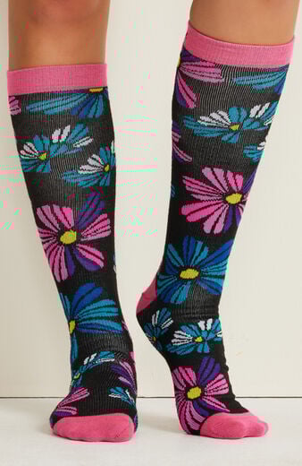Women's Knee High 10-15 mmHg Print Support Sock Women's Knee High 10-15 mmHg Print Support Sock
