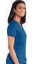 Clearance Women's Moto Inspired Solid Scrub Top, , large
