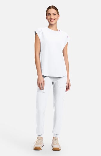 Women's Knit Round Neck Dolman Scrub Top Women's Knit Round Neck Dolman Scrub Top