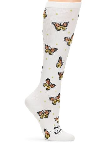 Clearance Women's Endangered Species Print 12-14 Mmhg Compression Sock