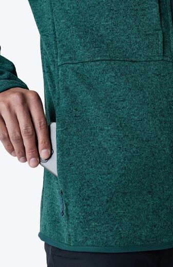 Men's Strata Performance Fleece Scrub Jacket Men's Strata Performance Fleece Scrub Jacket