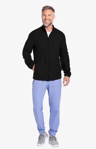Men's 2-Pocket Zip-Front Warm Up Scrub Jacket Men's 2-Pocket Zip-Front Warm Up Scrub Jacket