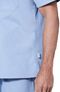 Clearance Men's V-Neck Chest Pocket Solid Scrub Top, , large