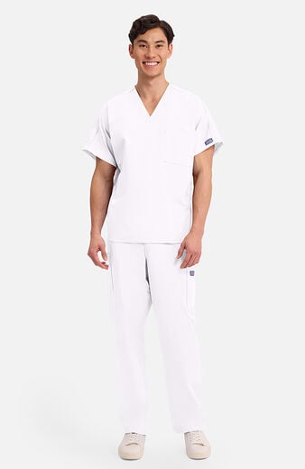 Unisex V-Neck 1 Pocket Scrub Top Unisex V-Neck 1 Pocket Scrub Top