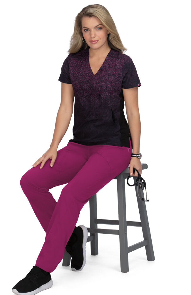 Raspberry shop scrub tops