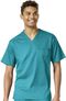 Men's Solid Scrub Top, , large