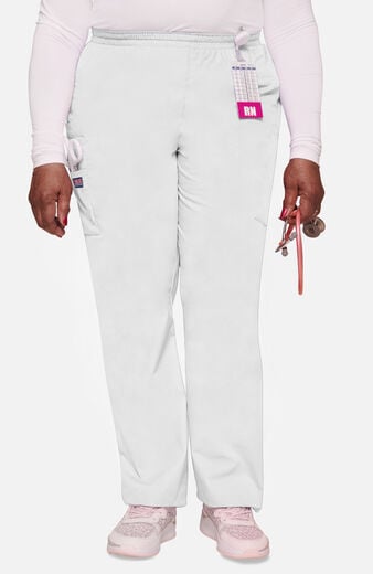 Women's Elastic Waist Utility Scrub Pant Women's Elastic Waist Utility Scrub Pant