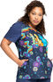 Clearance Women's Coming Or Going Print Scrub Top, , large