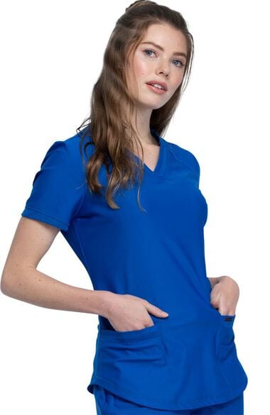 Clearance Women's V-Neck Scrub Top, , large