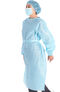 Clearance Unisex isolation gown by the box of 10 or 100, , large