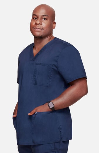 Men's Utility 3-Pocket V-Neck Scrub Top Men's Utility 3-Pocket V-Neck Scrub Top