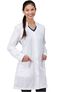 Clearance Pro by Women's Stand Collar 35" Lab Coat, , large