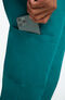Unisex 3 Pocket Solid Scrub Top & 5 Pocket Cargo Scrub Pant, , large