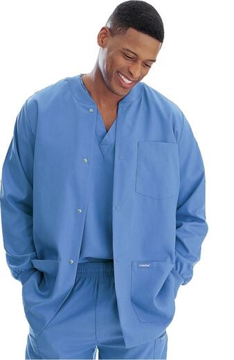 Men's Warm-Up Solid Scrub Jacket