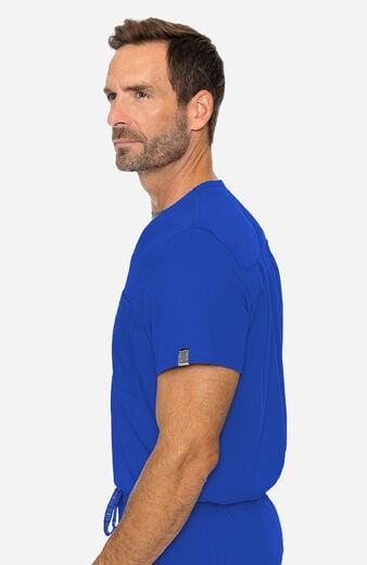Men's Scrub Set: Cadence Solid Top & Bowen Jogger Pant Men's Scrub Set: Cadence Solid Top & Bowen Jogger Pant