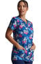 Clearance Women's Be Kind To Each Otter Print Scrub Top, , large