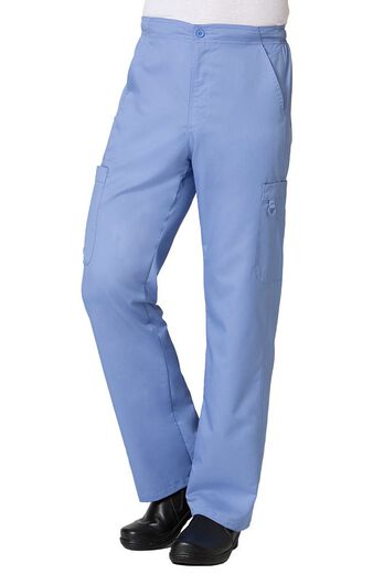 Men's COOLMAX Half-Elastic Drawstring Waist Cargo Scrub Pant, Men's COOLMAX Half-Elastic Drawstring Waist Cargo Scrub Pant