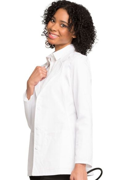 Women's Blazer Style 28" Lab Coat, , large