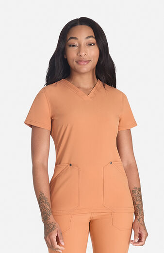 Women's 4-Pocket Utility V-Neck Scrub Top Women's 4-Pocket Utility V-Neck Scrub Top