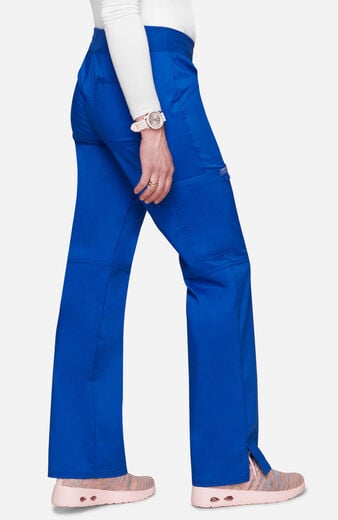 Women's Elastic Waist Cargo Pocket Scrub Pant Women's Elastic Waist Cargo Pocket Scrub Pant