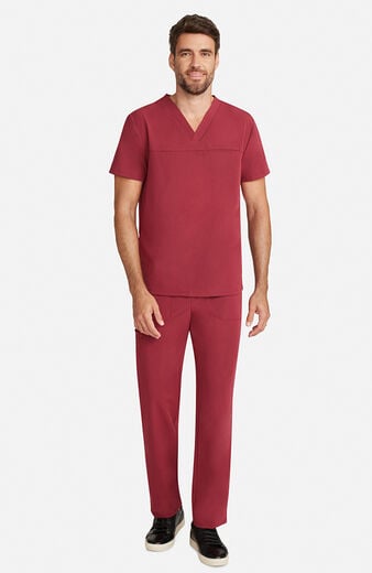 Men's Vapor 3-Pocket V-Neck Seamed Scrub Top Men's Vapor 3-Pocket V-Neck Seamed Scrub Top