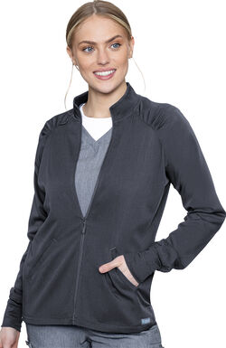 Women's Raglan Solid Scrub Jacket Women's Raglan Solid Scrub Jacket