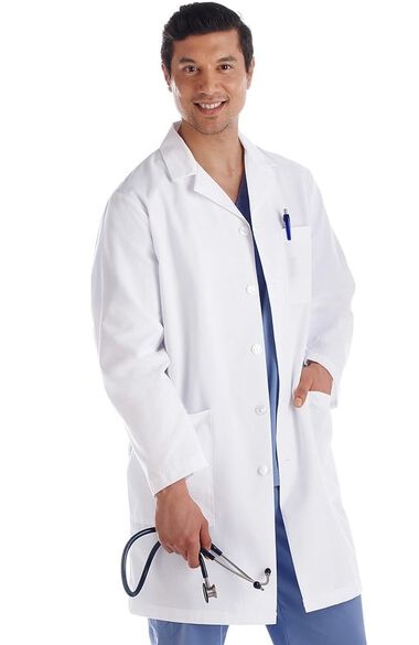 Fundamentals by Men's 38" Lab Coat, , large