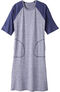Silvert's Women's Post-Surgical Side Snap Recovery Nightgown, , large