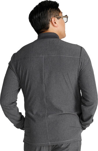 Clearance Men's Zip Front Scrub Jacket
