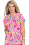 Women's Bell A Smile A Day Print Scrub Top, , large