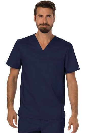 Men's Chest Pocket V-Neck Scrub Top Men's Chest Pocket V-Neck Scrub Top