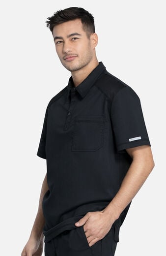 Men's Polo Scrub Top Men's Polo Scrub Top