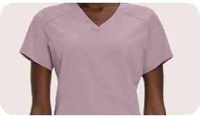 View our selection of White Cross solid scrub tops