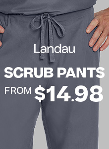 View our selection of Landau scrub pants