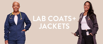 shop cherokee lab coats and jackets