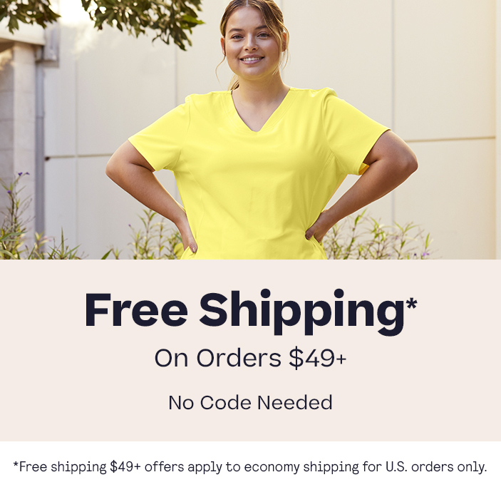 Free U.S. Shipping $49+ No Code Needed