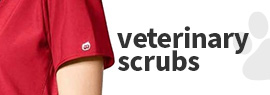 Click here to view our selection of  veterinarian scrub tops and scrub pants as well as other apparel