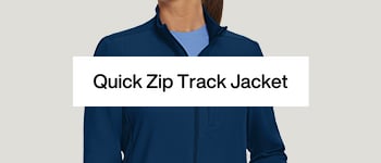 shop landau forward women’s warm up quick zip track jacket 