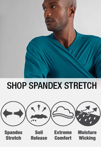 shop the collection, spandex stretch by grey's anatomy