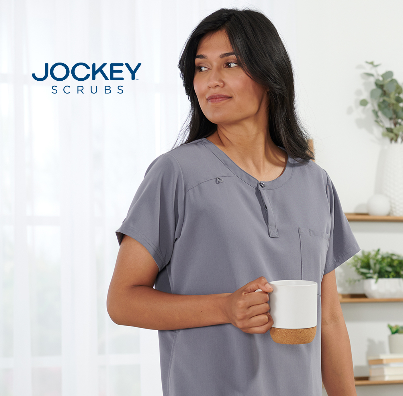 Jockey Women's Yoga Scrub Pants, Scrubs & Beyond