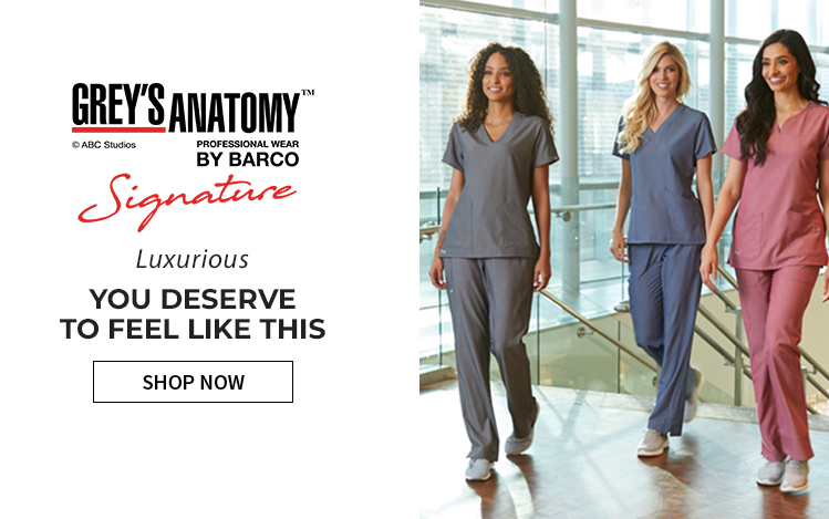 shop signature by grey's anatomy, luxury you deserve to feel