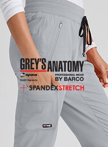 View our selection of Spandex Stretch by Grey's Anatomy