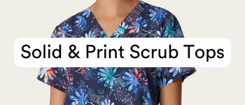 shop white cross scrub tops