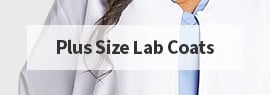 View Plus Size Lab Coats