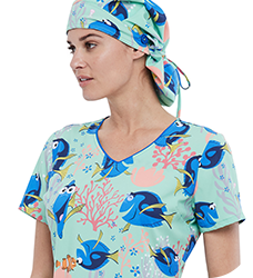 Shop our collection of aquatic print scrubs