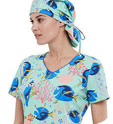 Shop our collection of aquatic print scrubs