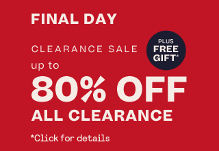 Men Up to 80% Off Clearance plus Free Gift with Purchase Ends Today click for details