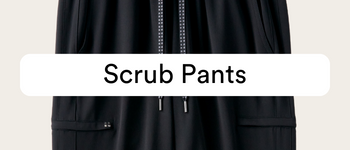 shop white cross scrub pants, dresses, and skirts